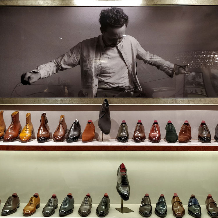 Gaziano Girling Shoe Shop Display