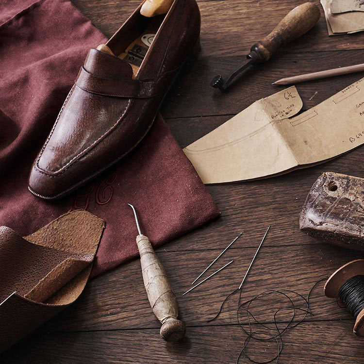George Cleverley Penny Loafers & Tools