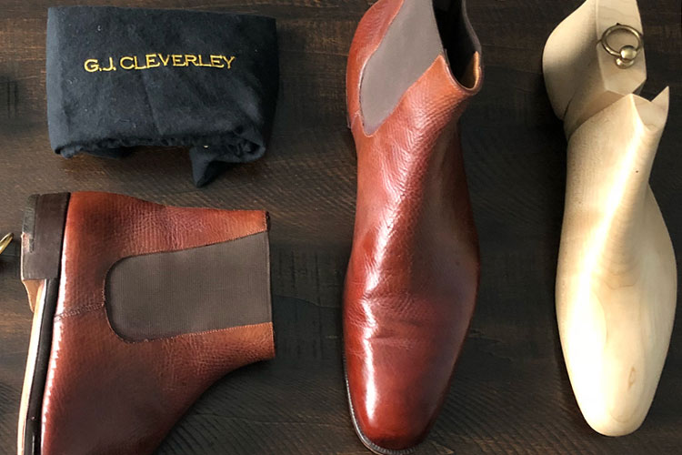 George Cleverley Russian Reindeer Chelsea Boots