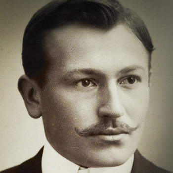 Hans Wilsdorf Founder Of Rolex Portrait