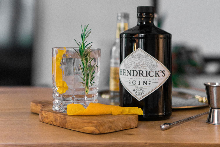 Hendrick's Gin Cocktail