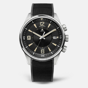 JLC Memovox Polaris Steel Watch