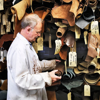 Loake Shoemaker Choosing Leather