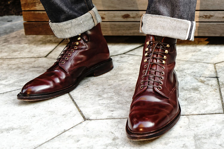 Meermin Shell Cordovan Boots