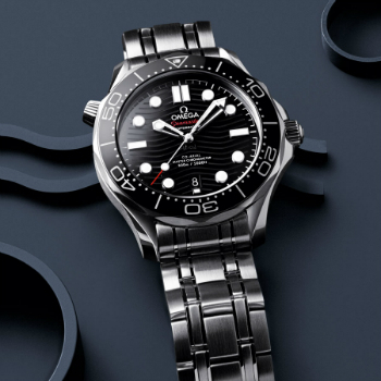 Omega Seamaster Diver 300 Steel Black Dial