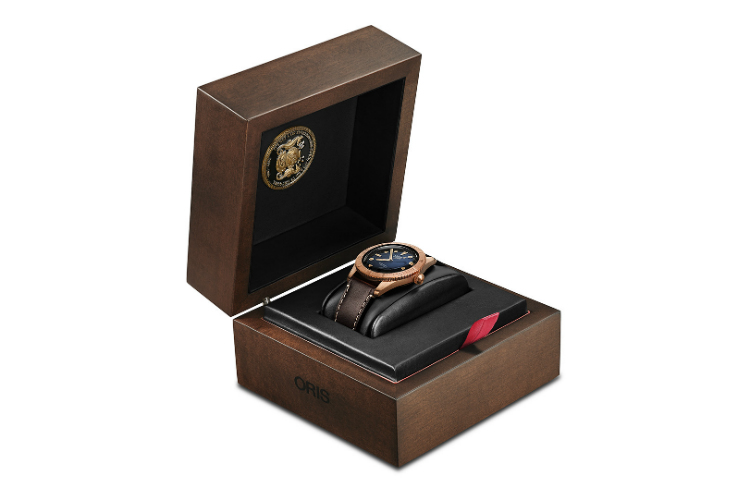 Oris Diver's Bronze Limited Edition Watch In Box Set