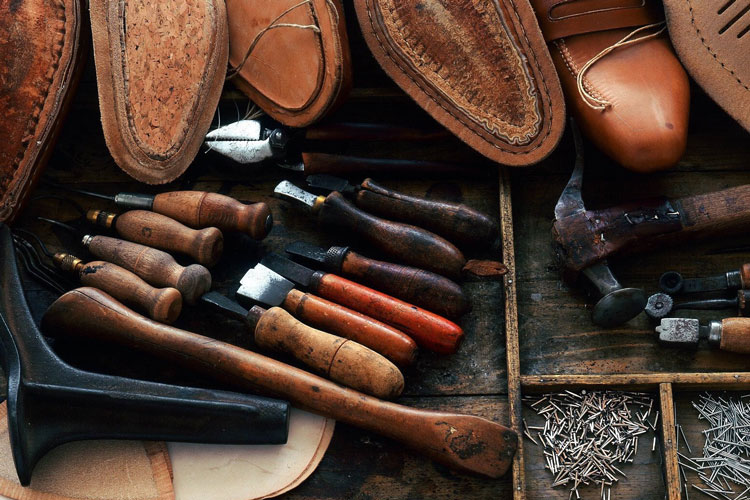 Paolo Scafora Bespoke Shoe Work Bench
