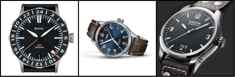 Pilot Watches Under $2000 Collage