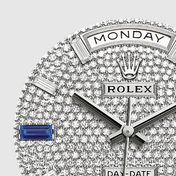Rolex Day-Date 40 Diamond Sapphire Dial