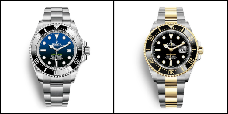 Rolex Sea-Dweller D-Blue & Two-Tone Sea-Dweller