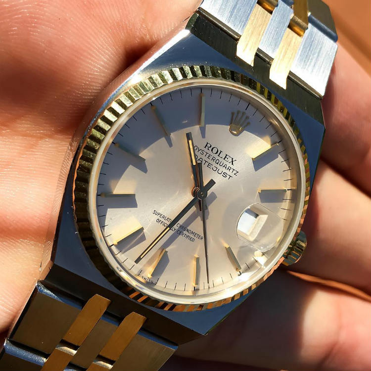 Rolex Vintage Oysterquartz Datejust 17013