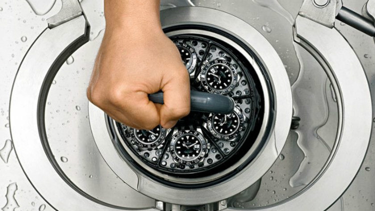 Rolex Watches Being Pressure Tested