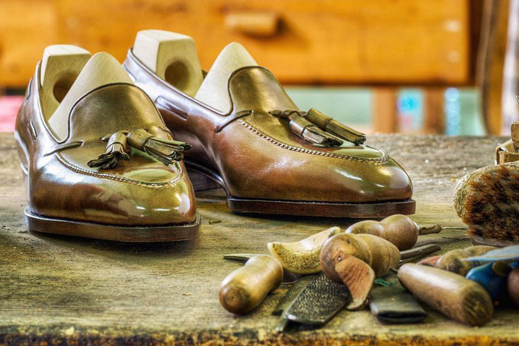 Saint Crispin's Shoes In Workshop
