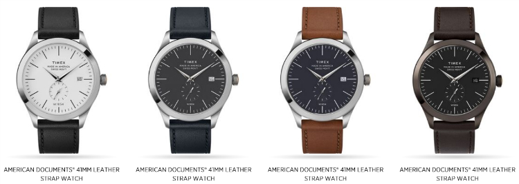 Timex American Documents Steel Watch Collection