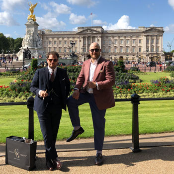 Charles-Philippe & Paul Anthony Smoking JC Newman The American Cigars