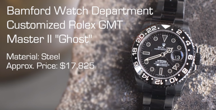Downey Jr. Rolex GMT Bamford Ghost