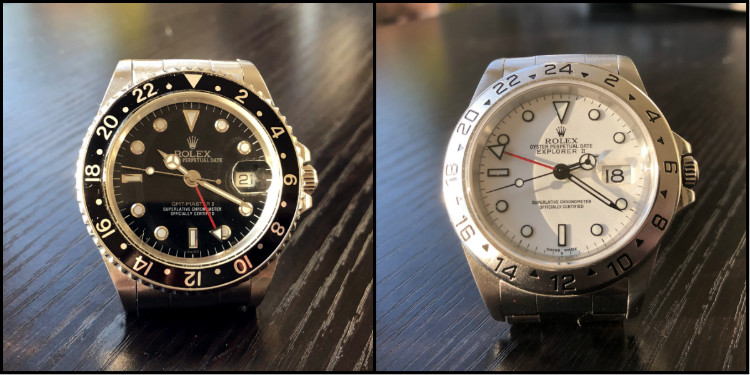 Fake Rolex GMT vs Authentic Explorer II