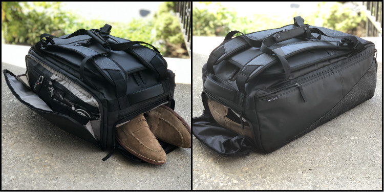 Nomatic 40L Travel Bag Side Pockets