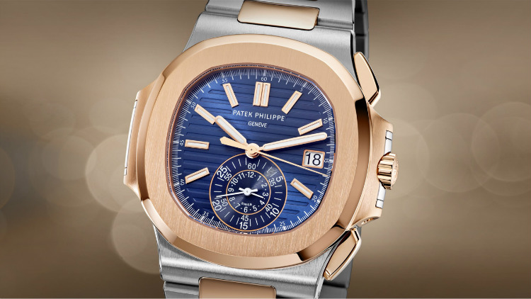 Patek Nautilus Two Tone Rose Gold Steel
