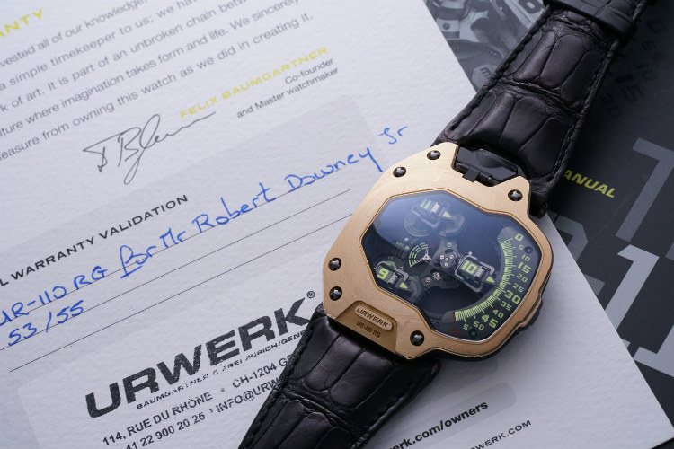 Philips Auction Iron Man Urwerk Watch