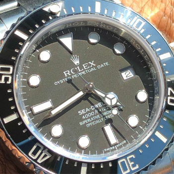 Sea-Dweller 116600 Matte Black Dial