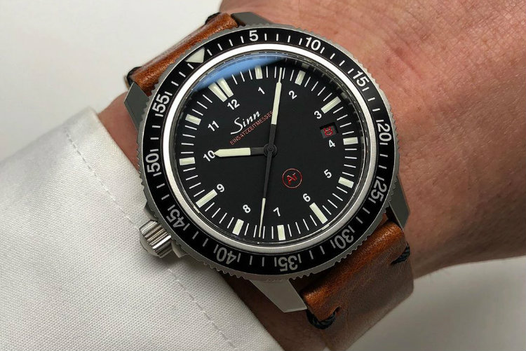 Sinn EZM Left-Handed Watch Steel