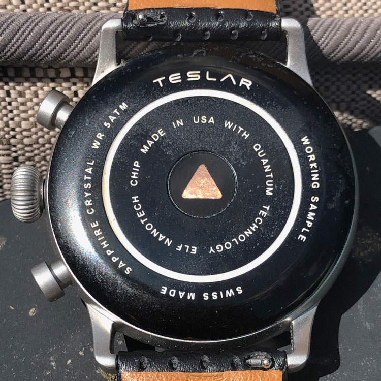 Teslar Re-Balance T-1 Sport Chrono Case Back