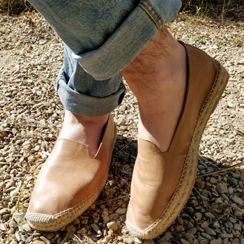 Apoint Brand Espadrilles & Crossed Legs