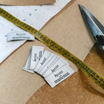 Apoint Brand Labels In Shirt Factory