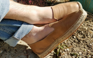 Apoint Brand Leather Espadrilles & Jeans