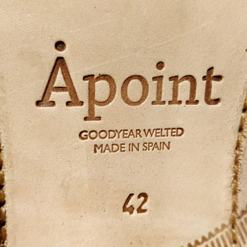 Apoint Brand Sole Branding