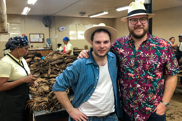 Charles-Philippe & Paul Anthony At Cigar Factory