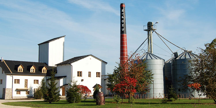 Chopin Vodka Distillery In Poland