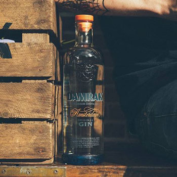 Damrak Gin Bottle