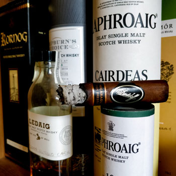 Davidoff Nicaragua & Scotch Whiskies