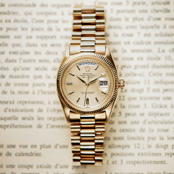 First Gold Rolex President Day-Date ref. 6510