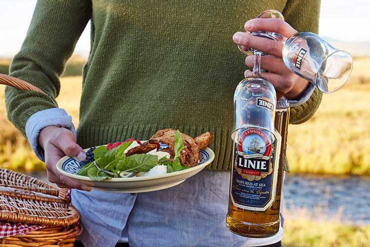 Linie Akvavit & Traditional Norwegian Meal