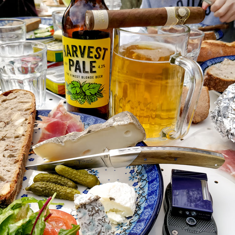 Montecristo Artisan Series Batch II With Pale Ale & Lunch