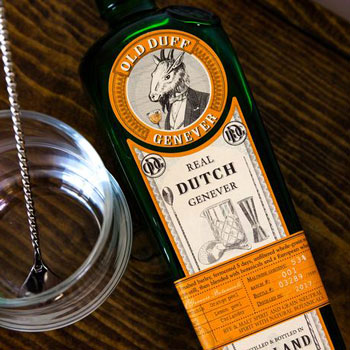 Old Duff Real Dutch Genever Bottle