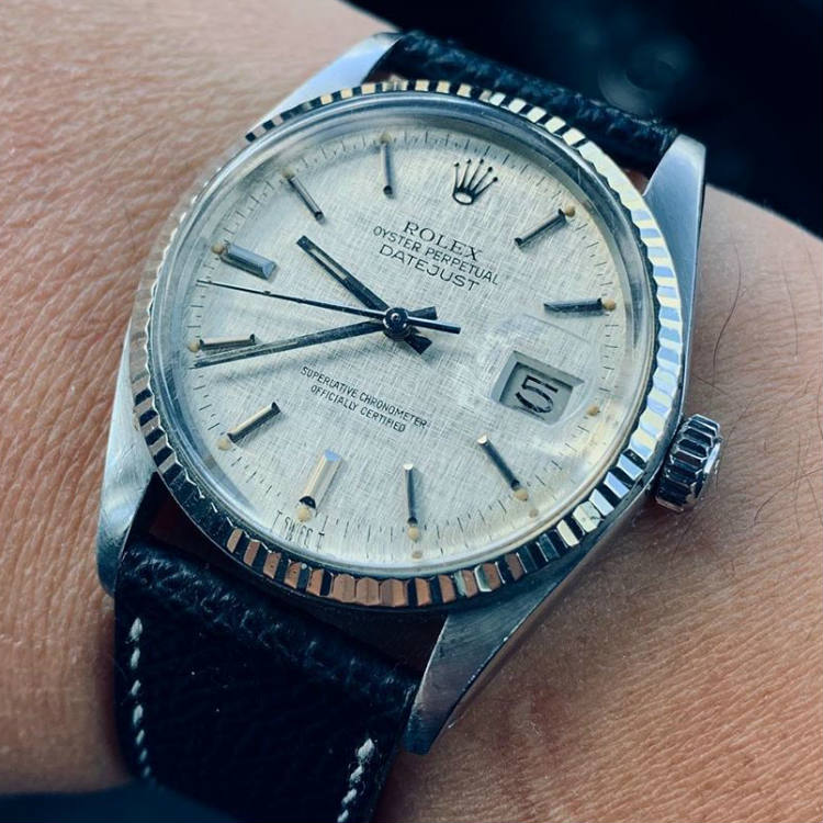 Rolex Datejust Linen Dial