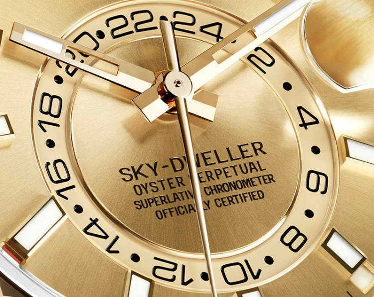 Rolex Sky-Dweller Dual Time Zone Complication