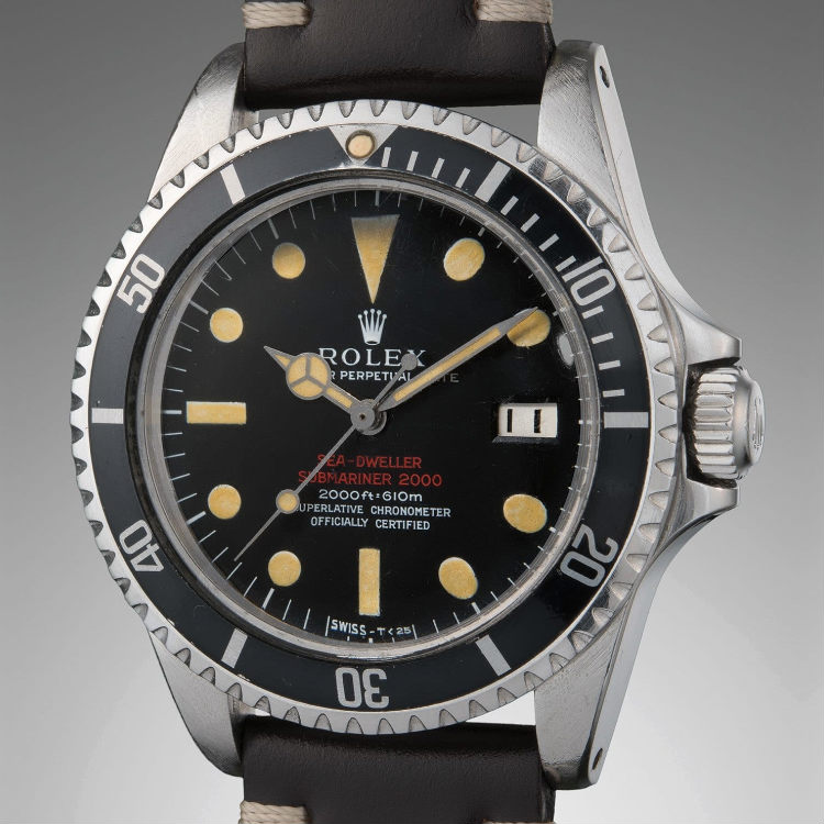 Vintage Rolex Double Red Sea-Dweller 1665