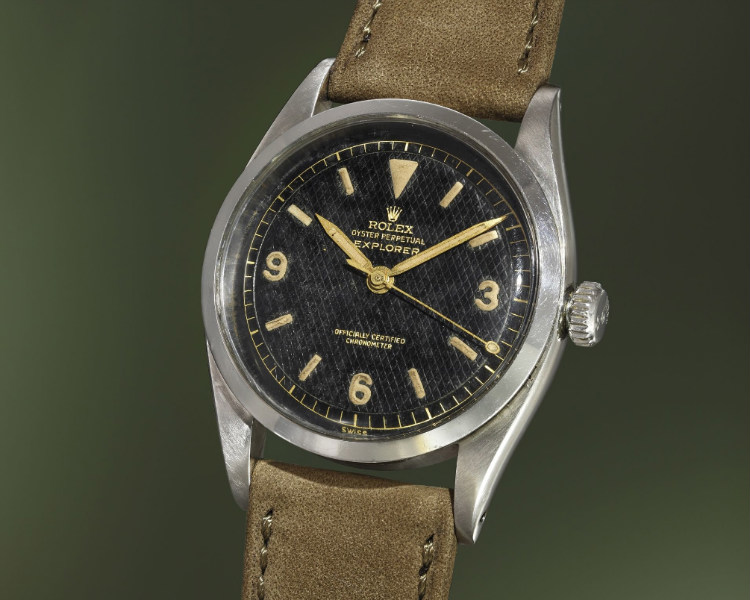 First Rolex Explorer ref 6350 Vintage