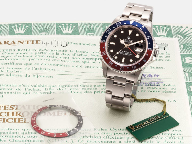 Rolex GMT-Master 16710 Pepsi Bezel
