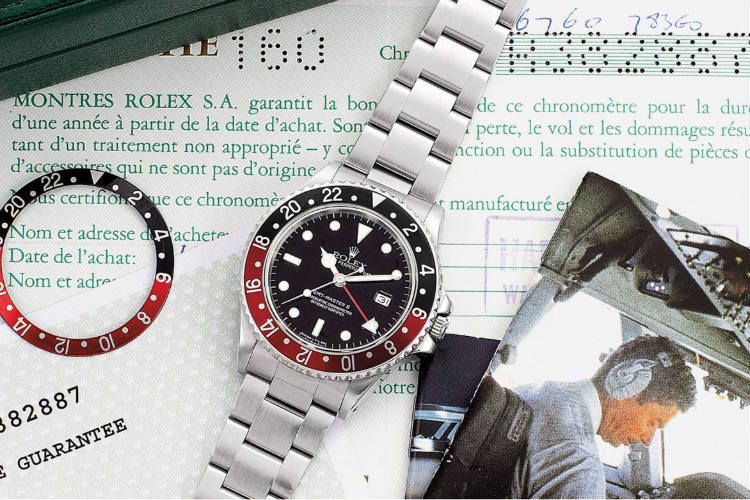 Rolex GMT-Master Sophia Loren Fat Lady Coke Bezel