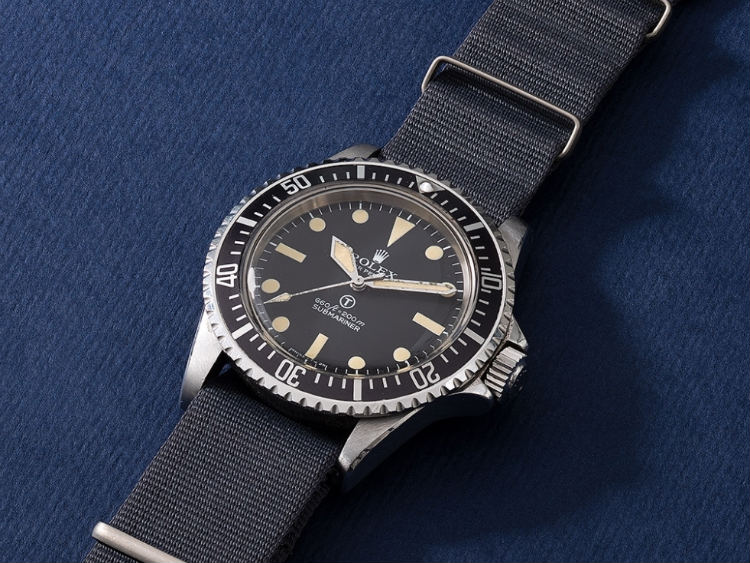 Rolex MilSub 5513 Vintage On Strap
