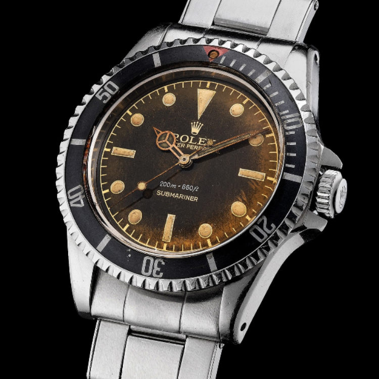 Rolex Vintage Submariner 5512 Tropical Dial