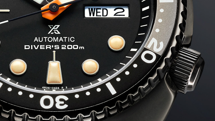 Seiko Prospex Black Turtle SRPC49K1 Matte Black Dial