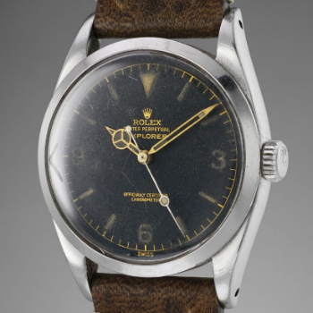 Vintage Explorer ref 6610 Gilt Dial