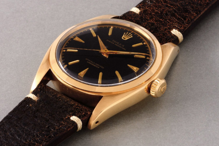 Vintage Gold Rolex 6098 Pre-Explorer